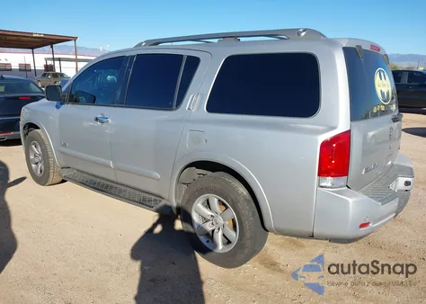 2008 Nissan Armada Se z USA, uszkodzony, nr VIN 5N1AA08D18N616793